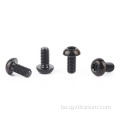 M5x10 Gr5 Ti-6Al-4V тытанавы шасцігранны разетка галавы балты
